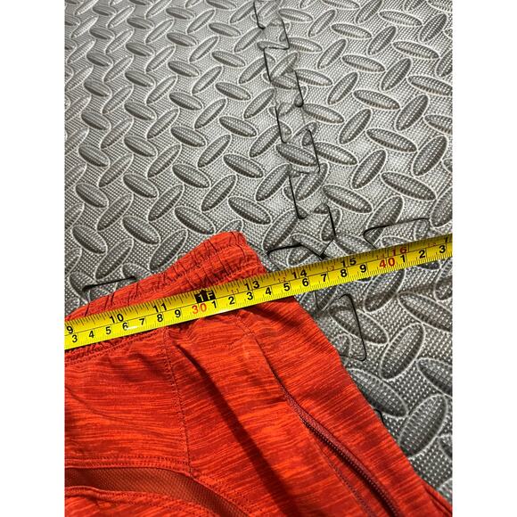 Lululemon Pace Breaker Linerless Short 7" Men's Athletic Gym Orange Red‎ Small - Picture 6 of 9